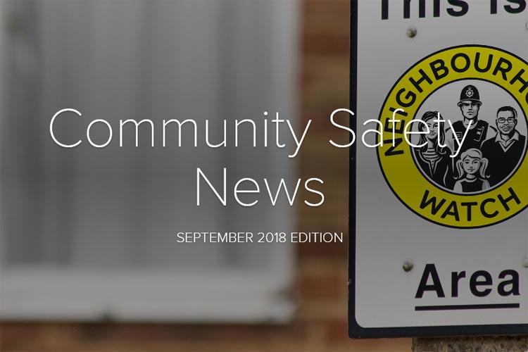 Community Safety Newsletter September 2018