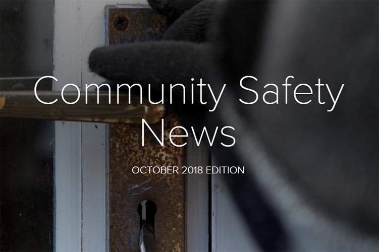 Community Safety Newsletter October 2018