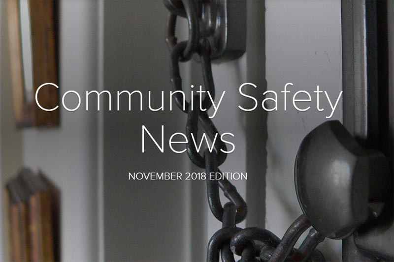 Community Safety Newsletter November 2018