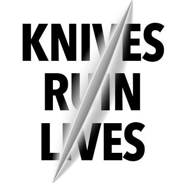 knives ruin lives poster