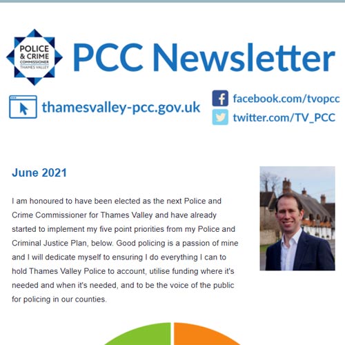 June 2021 Police & Crime Commissioner Newsletter