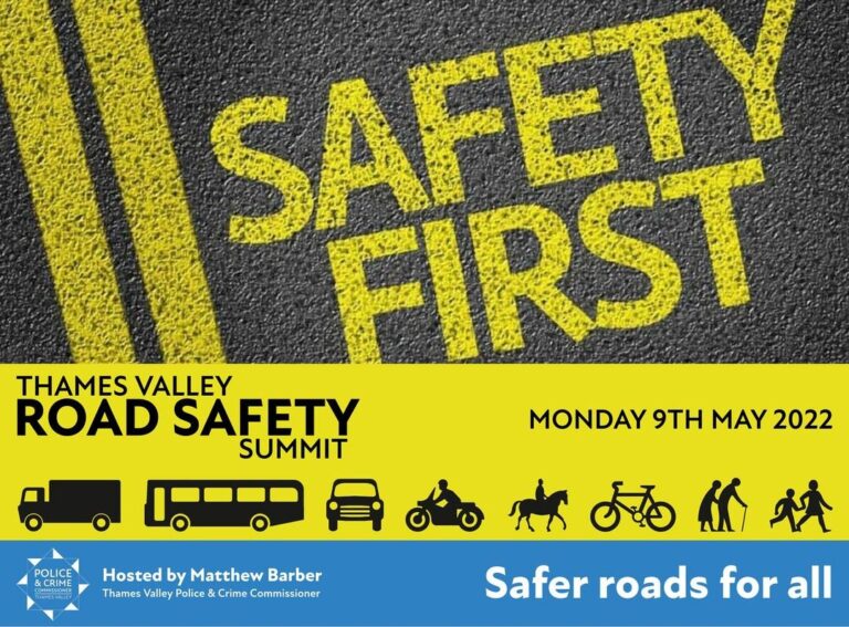 details of thames valley road safety summit may 2022