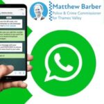 image publicising thames valley police and crime commissioner whatsapp group