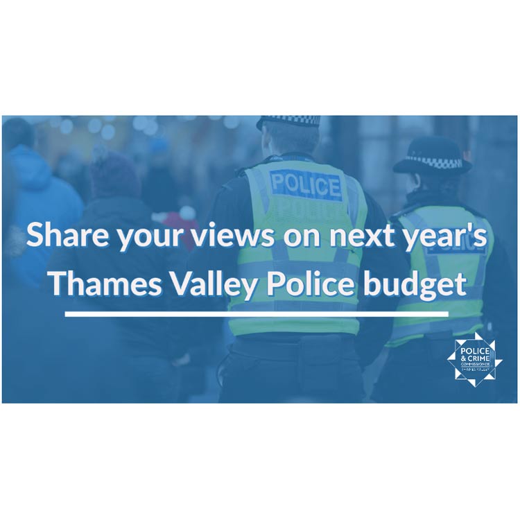 Thames Valley Police Budget Consultation