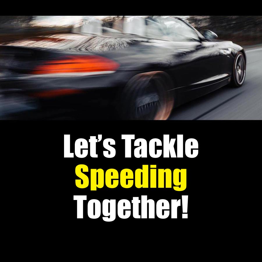 Invitation to join Fight against Speeders
