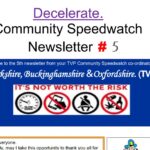 Thames Valley Community Speedwatch newsletter December 2023