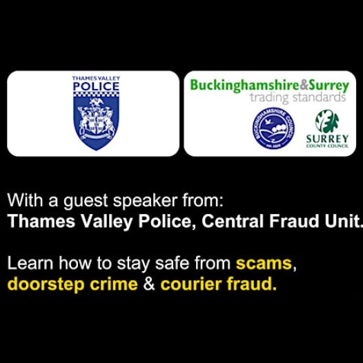 Webinar: Scams, doorstep crime & courier fraud